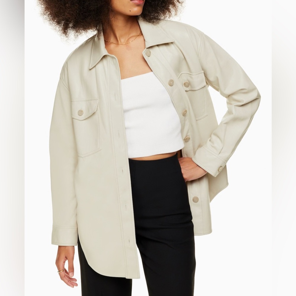 Wilfred Ganna Shirt Jacket Heather Bone